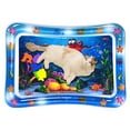 thumbnail image 1 of Tummy Time Water Play Mat Sensor Playmat Sensorial Con Pescado para Bo Gatos Interiores Rojos, 1 of 9