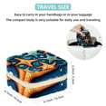 thumbnail image 5 of Starfish Travel Portable Square Jewelry Box Organizer for Rings, Earrings, Necklaces, Bracelets, etc. for Girls and Women, 5 of 6