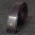 thumbnail image 1 of Men's inner automatic buckle leather belt pure men's business belt, 1 of 5
