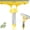 Yellow, variant on 3 in 1 Window Cleaning Scraper, 2025 Upgraded Window Squeegee with Sprayer for Glass Mirror, Shower Squeegee for Bathroom Tile Shower Walls Glass Doors Window Privacy Film (White)