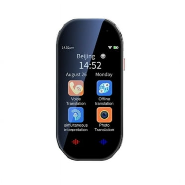 D6 142 Language Real-Time Bidirectional Portable AI Intelligent Translation WiFi Instant Voice Translation with Camera