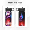 thumbnail image 4 of 18OZ Sports Insulated Kettle Drinking Cup Gojo And Sukuna Friendship Water Bottle Stainless Steel Kettle Portable Cup For Gym Outdoor Sports(With Straw), 4 of 9