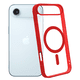 thumbnail image 2 of Funda Transparente para iPhone Air con Color ROJO Compatible con MagSafe, Protección Antigolpes Ultrafina, TPU + Silicona Resistente, 2 of 6