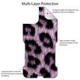thumbnail image 4 of DistinctInk Custom SKIN / DECAL compatible with OtterBox Commuter for iPhone 11 (6.1" Screen) - Purple Black Leopard Fur Skin Print, 4 of 5