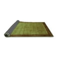 thumbnail image 2 of Ahgly Company Indoor Square Abstract Turquoise Blue Contemporary Area Rugs, 7' Square, 2 of 4