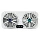 thumbnail image 2 of Ventilador de techo, ventilador de escritorio, ventilador portátil, extractor de aire para coche, ventilador de radiador de coche con alimentación USB de bajo ruido, 3 ventiladores para todos los coch, 2 of 9