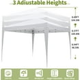 thumbnail image 1 of EastVita 10X10 Ft Instant Pop-Up Canopy Tent with 4 Sidewalls, Waterproof Gazebo, 1 of 8