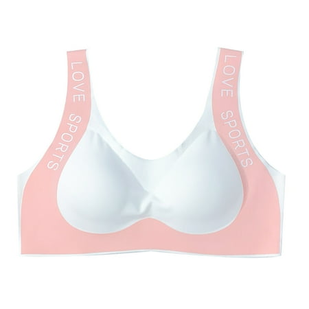 Tumotour Full Coverage Bras For Women Traceless Without Steel Ring Small Chest Gathering Push Up Comfortable Nursing Thin Bra Breathable Seamless Fitness Yoga Sports Bra