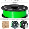 thumbnail image 7 of Geeetech 5pcs Green 1.75mmPLA 3D Printer Filament , Dimensional Accuracy +/-0.03mm, 5kg (11lbs) , 1080 Feet （330m）per Roll, Fit for Most 3D FDM Printer, 7 of 7