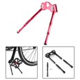 thumbnail image 1 of Soporte para bicicleta de montaña con , soporte de doble pierna, rojo Sharpla Soporte de manivela para bicicleta, 1 of 8