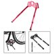 thumbnail image 1 of Soporte de para bicicleta, para bicicletas de montaña, soporte plegable para bicicleta, soporte para bicicleta con doble pierna, soporte para rojo Soledad Soporte de manivela para bicicleta, 1 of 10