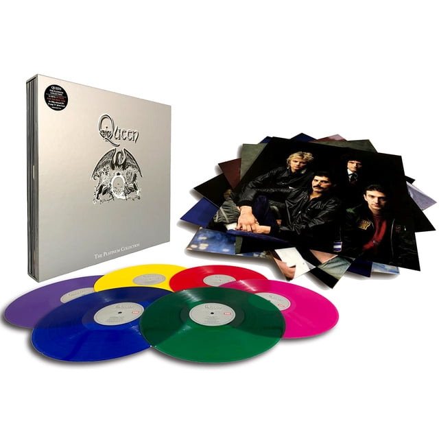 Queen The Platinum Collection Box 6 Colores 2022 Lp Vinyl Universal Vinyl
