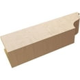 thumbnail image 6 of Ekena Millwork 6"W x 8"H x 28"L Garner Woodgrain TimberThane Rafter Tail, Primed Tan, 6 of 6