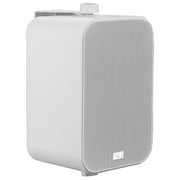 4” 3-Way Compact Outdoor Patio Speaker Pair 80W, IP54 Rated, AP450 (White)