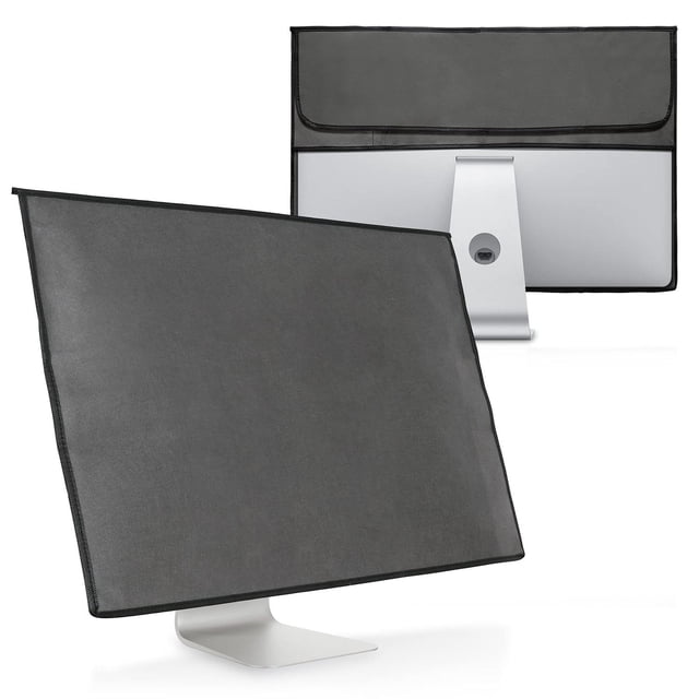 kwmobile Funda Compatible con Monitor de 24-26" - Protector 3en1 para Monitor Teclado y ratón - Gris