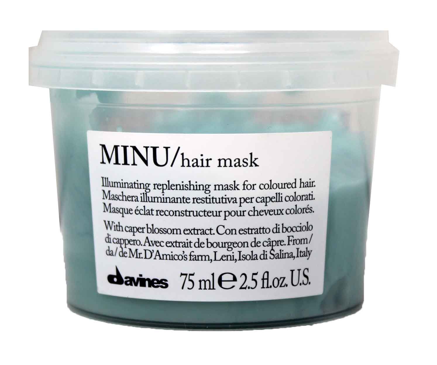 Joke suppe klokke Davines Minu Hair Mask 2.5 Ounce - Walmart.com