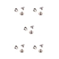 thumbnail image 3 of Naiovety 3Pcs Professional Knurled Screw Anti-adhesion Good Bolts Long-lasting Screws Hand Fastener Fixation Slotted Nut Screw Type2, 3 of 6