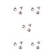 thumbnail image 1 of Advancent 3Pcs Professional Knurled Screw Anti-adhesion Good Bolts Nut Fixation Fastener Slotted Screw Long-lasting Screws Hand Type2, 1 of 6