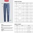 thumbnail image 3 of Levi's Women's Ribcage Straight Ankle Jeans, Fall Storm-Light Indigo, 26, 3 of 4