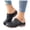 Dark Blue, variant on Clogs for Women 2026 Summer Comfortable Wedge Sandals Breathable Hollow Out Closed Toe Slip On Slippers with Arch Support Green Size 6