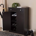 thumbnail image 2 of MH7021-Wenge-Shoe Rack Baxton Studio Dariell Armoire à Chaussures Moderne & Contemporaine Wenge Finition Marron, 2 of 4