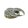 thumbnail image 4 of 6Pcs Angel Wing Charms Pendants Craft Supplies heart shaped beads for Jewelry Making Accessories for Bracelets Necklace DIY Crafting, 4 of 8