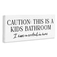 thumbnail image 2 of Stupell Industries Farmhouse No Control Kid's Bathroom Canvas Art, 40 x 17, by Lettered and Lined, 2 of 8