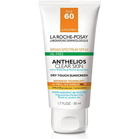Anthelios Clear Skin - Dry Touch Face Sunscreen For Oily Skin