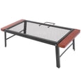 thumbnail image 3 of ANGGREK Barbecue Table,Iron Mesh Table,Folding Iron Mesh Table With Adjustable Anti-Scald Handle For Home Camping Barbecue, 3 of 8