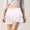 Pink, variant on Gxdcog Women's High Waisted Pleated Tennis Skirts Tummy Control Casual Liner Skorts A Line Workout Golf Skirts
