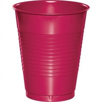 240 Count Bulk Pack Hot Magenta 16 oz Plastic Cups
