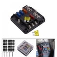 thumbnail image 1 of Fuse Box Block Holder LED Indicator 6-Way Blade 12V 24V Auto Marine Waterproof, 1 of 13
