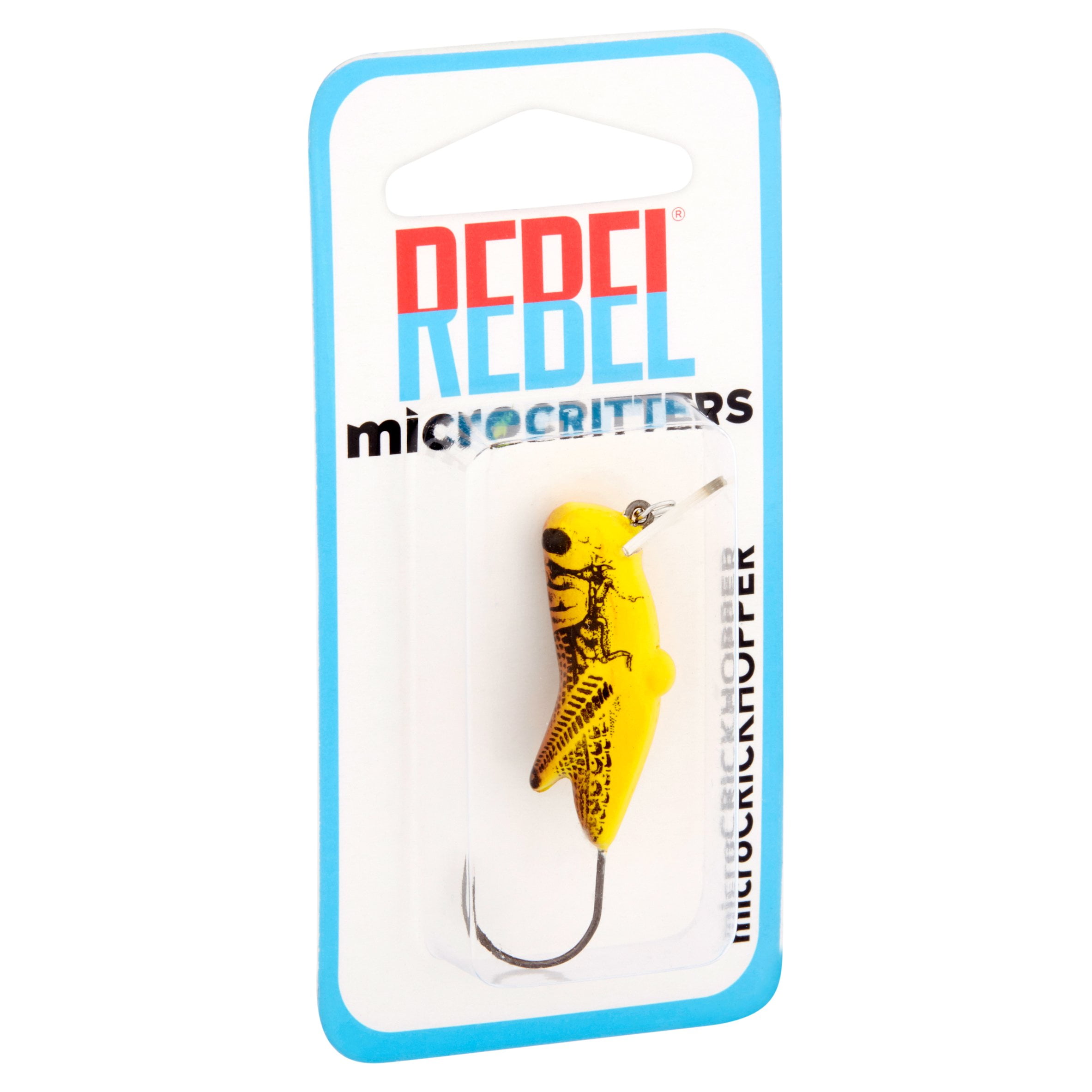 Rebel Micro Crickhopper Crankbait Yellow Grasshopper 1 1/4 1/16 oz. 