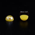 thumbnail image 2 of REGALWOVEN 6mm AB Flat Back Pearls Loose Half Round Resin Pearl Beads DIY Crafts Colorful Yellow, 2 of 5