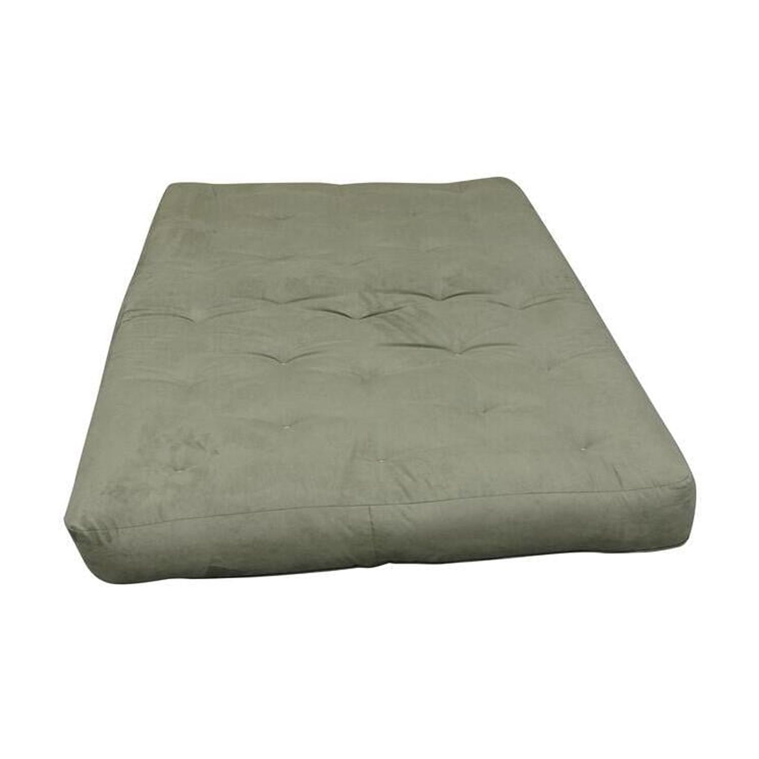 King Size Futon Mattress -Cotton Microfiber - 76x80 Inch - Firm Support