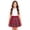 27# Red, variant on Uniform Skirts for Girls Toddler Skirts Elastic Plaid Pleated Skirt Athlecic Waistband Built in Shorts Yellow,12-13 Years