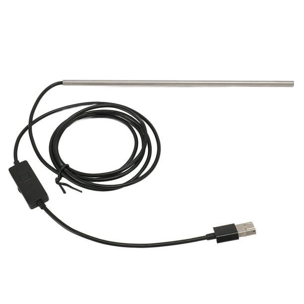 Endoscopio USB, Cámara De Inspección HD 720P, Boroscopio Impermeable De 1,5 M Con 6 Luces LED, Gran Angular, Diseño 3 En 1 Para Teléfono OTG, Para Reparación De Automóviles