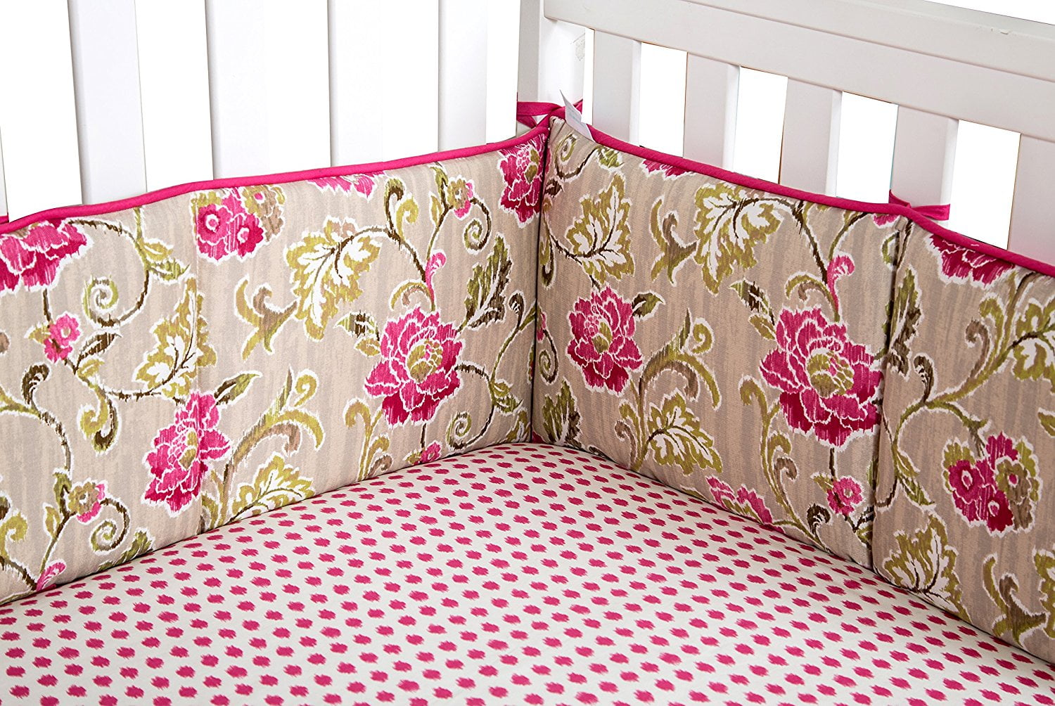 tall crib bumper