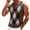Brown, variant on BaoFuBaoMei V Neck Sweater Vest for Men Big and Tall Knitted Ribbed Trim Sleeveless Sweater Argyle Color Block Fall Tops