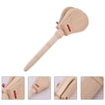 thumbnail image 1 of RUNROTOO Percussion Instrument Toy 1Set Castanets Toy Toddlers Musical Instruments Hearing Development Birch Wood, 1 of 8