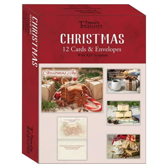 Family Treasures Wholesale 22500X Gifts Of Love Christmas Boxed Card, Box of 12