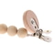 thumbnail image 3 of para chupete, Clip para chupete para niños y niñas, juguetes para la dentición Estilo 5 Zulema Cadena de chupete de madera, 3 of 8
