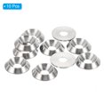 thumbnail image 3 of Uxcell M5 Finish Countersunk Washer 16mmx3.5mm 304 Stainless Steel Finishing Cup Washer Screw Bolt Head Gasket 10 Pack, 3 of 6