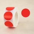 thumbnail image 6 of Sylvtty 500 Pcs 1" Colored Dot Stickers Round Color Coding Labels Waterproof Polka Circle Dot Stickers for Office Student Classroom, 6 of 7