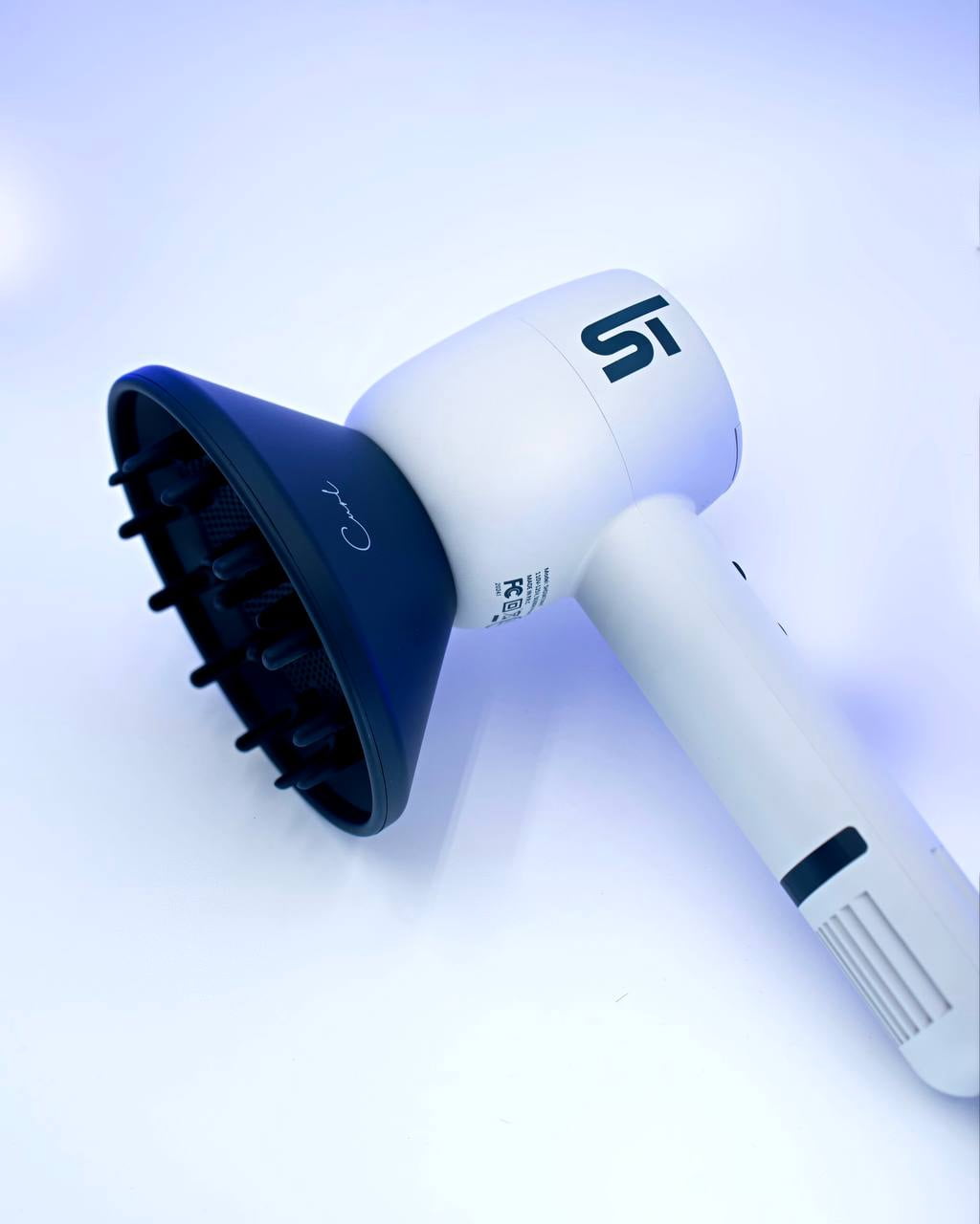 Curly Hair Diffuser Attachment by Supreme Trimmer | Adaptable for Blow Dryer SHD347 for Curly, Wavy & Natural Looking Hair | HDi300 Blue