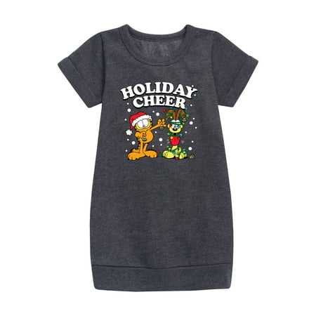

Garfield - Feliz Navi Dog - Toddler And Youth Girls Fleece Dress
