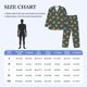 thumbnail image 4 of Fotbe Hot Dog 6 Pijama de Hombre con Estampado de Manga Larga, Conjunto de 2 Piezas, Ropa de Dormir Suave y Cómoda con Bolsillos-Small, 4 of 7