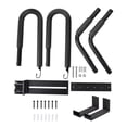 thumbnail image 2 of /Moped Surfboard Rack, Lightweight Aluminum Surf Board Carrier for Outdoors Motorcycle Mount Holder Wall Mount Surfboard Rack Set (Black), 2 of 7
