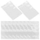 thumbnail image 3 of 100 Uds. Bolsas de sellado transparentes bolsas de embalaje con cremallera bolsas de almacenamiento transparentes resellables, 3 of 6