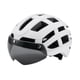 thumbnail image 2 of Casco de bicicleta Casco de ciclismo Protector Correa ajustable para la barbilla Cascos deportivos Bicicleta Blanco, 2 of 8